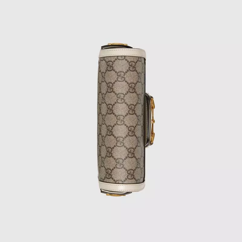 GUCCI Horsebit Series 1955 Mini Handbag with Detachable Shoulder Strap - 图片 3